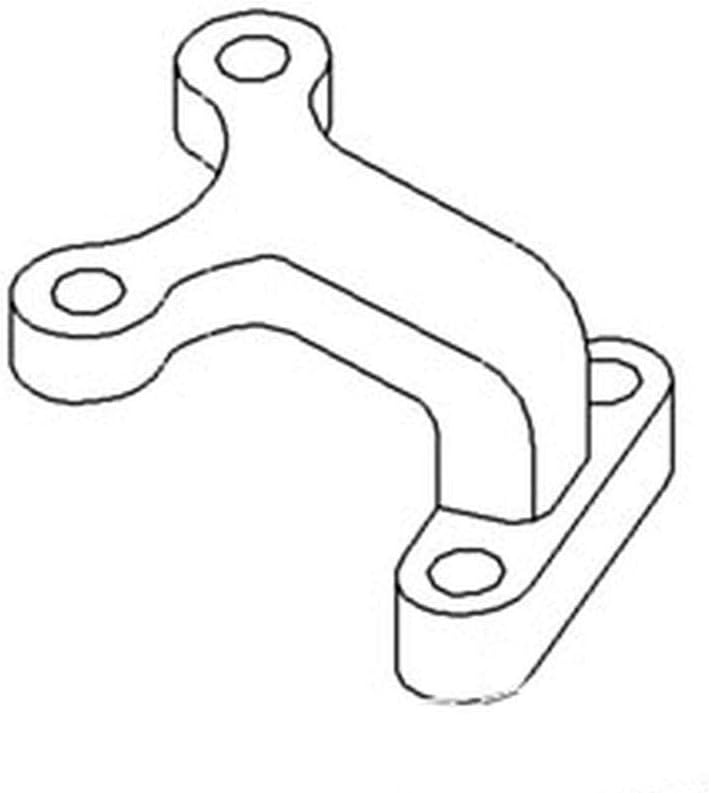 RAParts F3176R Fits John Deere Tractor 520 530 620 630 720 730 Center Steering Arm
