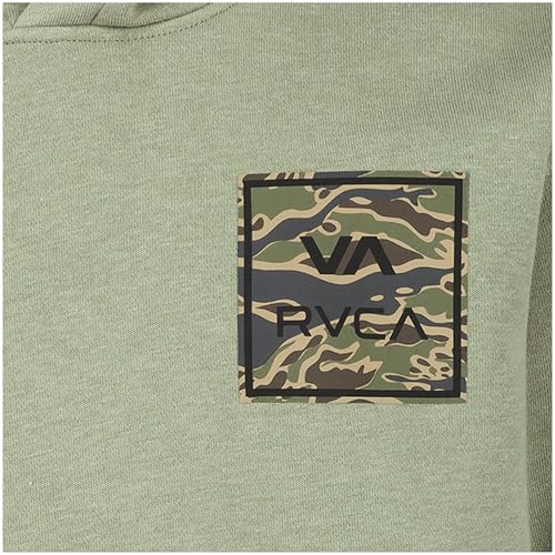 Image of RVCA Boys' Graphic Logo Pullover Fleece Hoodie Sweatshirt