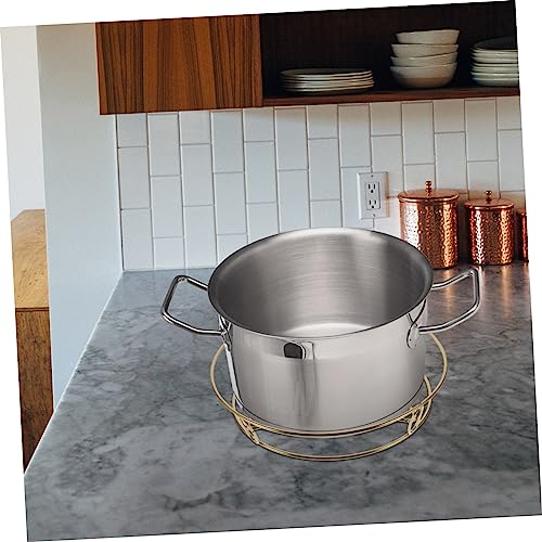 BESTOYARD cremalheira do vapor de aço inoxidável tripé de mesa cremalheira da fritadeira de legumes