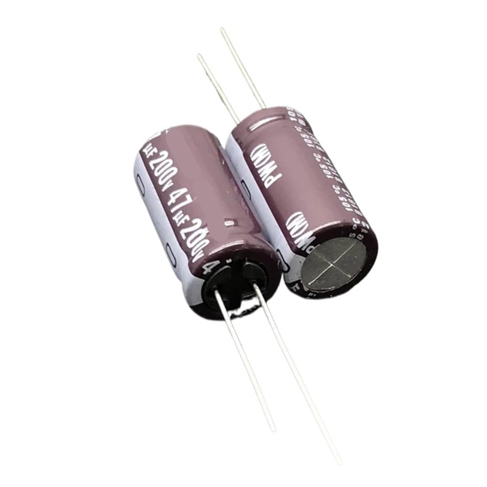 Condensateurs électrolytiques 47 uF 200 V haute stabilité de tension