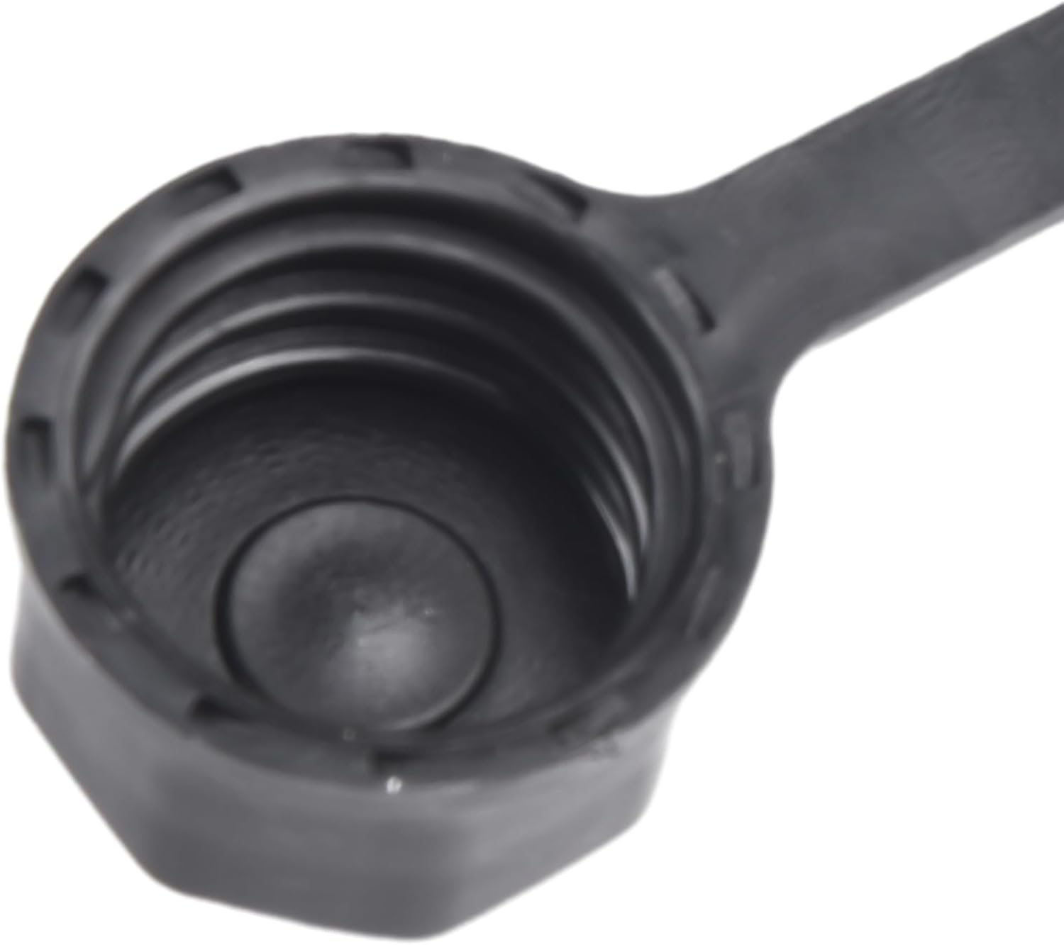 Gas Can Vent Cap Replacement 8 Pack, Rear Gas Tank Cap With O For Ring and Tether Leash, Fuel Container Vent Cap for Plastic Gas Tanks, No