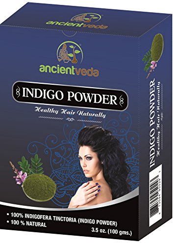 Indigo powder 100 gms by ancient veda + free gift