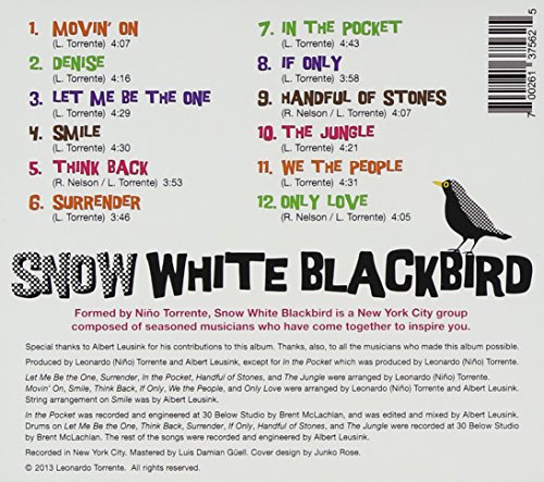 Snow White Blackbird