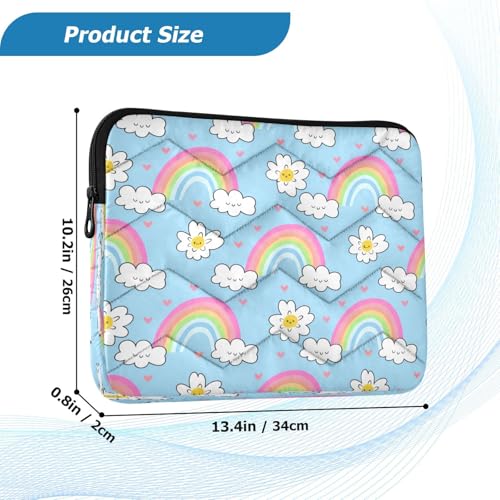 Funda portátil arcoíris para laptop de 13-14 pulgadas miniatura 3