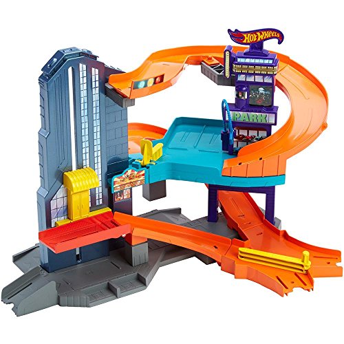 Hot Wheels Workshop Track Builder Speedtropolis Track Set