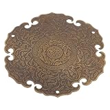 Cuivre fiable : la décoration en cuivre ajoute du luxe et de la sophistication aux boîtes en bois, améliorant leur apparence générale, onlays, appliques pour meubles