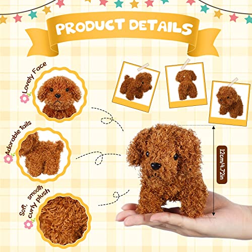 Hydren 30 Plush Puppy Dogs Stuffed Animals Bulk Assorted Puppies Mini Dog Doll Soft Fluffy Animal For Kids Baby Girls Boys Living Room Birthday Gifts (Multicolor) #TOP1