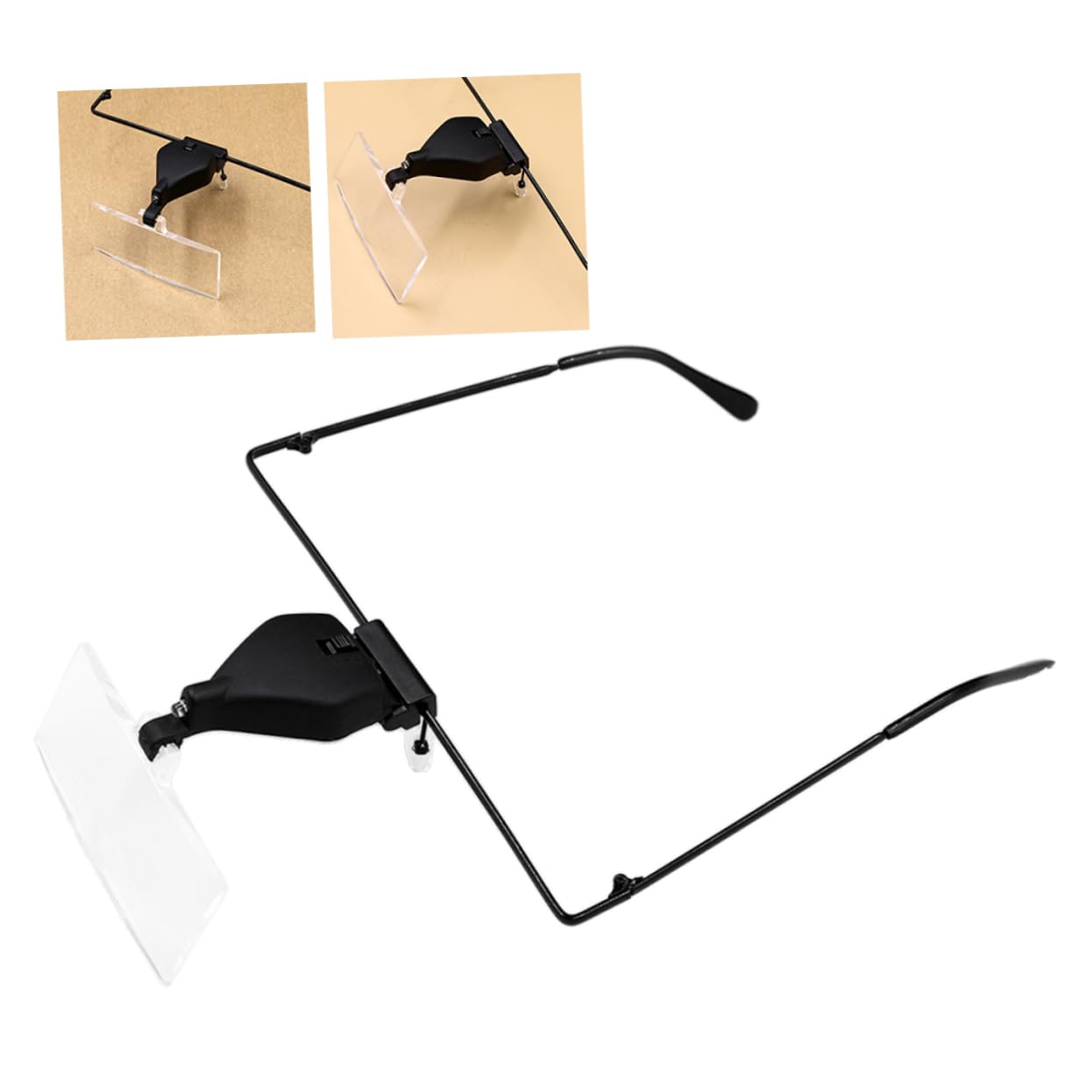 WOFASHPURET Hands LED Light Magnifying Glasses with Lenses for Crafting and Close Work Low Light Conditions