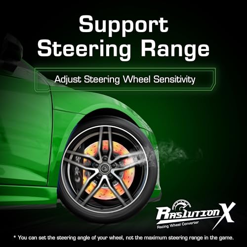 Brook Ras1ution X - Convertidor de rueda de carreras para Xbox Series X|S, Xbox One y Xbox 360 | Soporte de rueda 60+, retroalimentación de fuerza, control de aplicación y llavero exclusivo - imagen 8