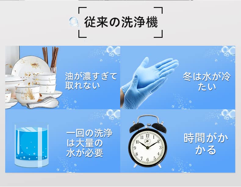 Amazon.co.jp: 食器洗浄機 超音波食器洗浄機 野菜お肉OK 家庭用 