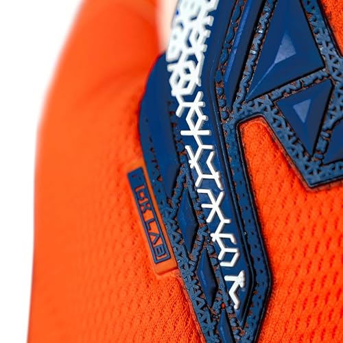 Guantes de Arquero Reusch Attrakt Freegel Gold NC, Naranja/Azul, Talla 8, Unisex miniatura 5