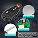 X AUTOHAUX Keyless Entry Remote Car Key Fob M3N5WY783X 433Mhz for Jeep Grand Cherokee 2008-2010 for Commander 08-10 4 Buttons with Door Key IYZ-C01C