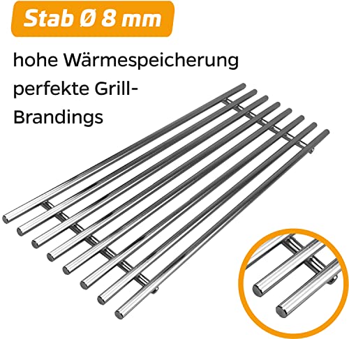 Grille de cuisson de remplacement format 43,6 x 15,9 cm pour votre grille de barbecue