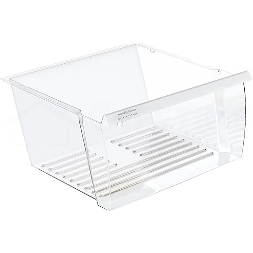 Lifetime Appliance Parts 2188656 Crisper Bin (Upper) Compatible with Whirlpool Refrigerator | Fridge Drawers | Kenmore Refrigerator Parts | Whirlpool Shelf Replacement - WP2188656