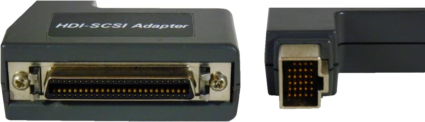 Grey SCSI Adapter with Mac HDI-30 Male to Centronic 50 Female