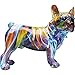 Produktbild Kare Design Deko Figur Frenchie Bunt, 24 x 12 x 22
