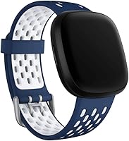 Vista 11 de Seleek Bandas de Reemplazo Compatibles con Fitbit Versa 3 / Versa 4 / Sense/Sense 2, Correas de Pulsera de Fitness de Accesorio Ajustable