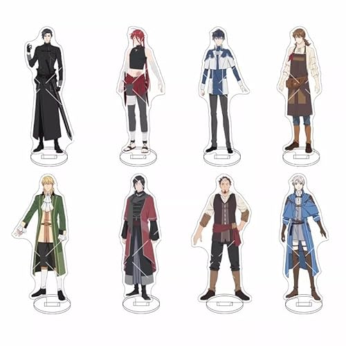 穏やか貴族の休暇のすすめ アクリルスタンド アクリル 両面透明 全身 台座ありコスプレ道具 人気 アニメ キャラクター 札を立てる 装飾用 記念品 置物 示用デコレーション コレクション 非公式 (C) [並行輸入品]
