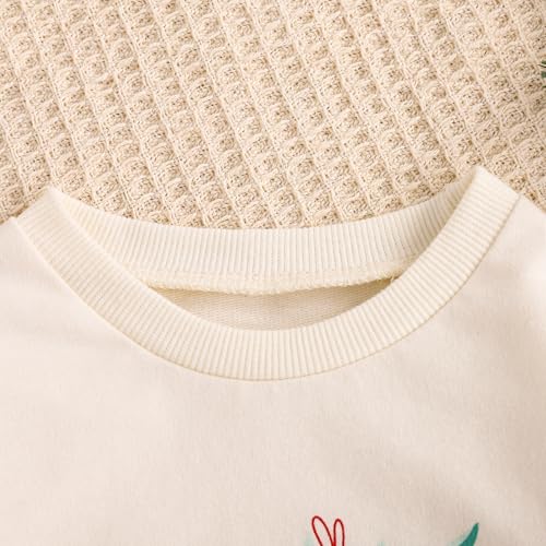 Baby Girl Boy Christmas Outfit Long Sleeve Romper Shirt Crew Neck Bodysuit Newborn Fall Winter Clothes4