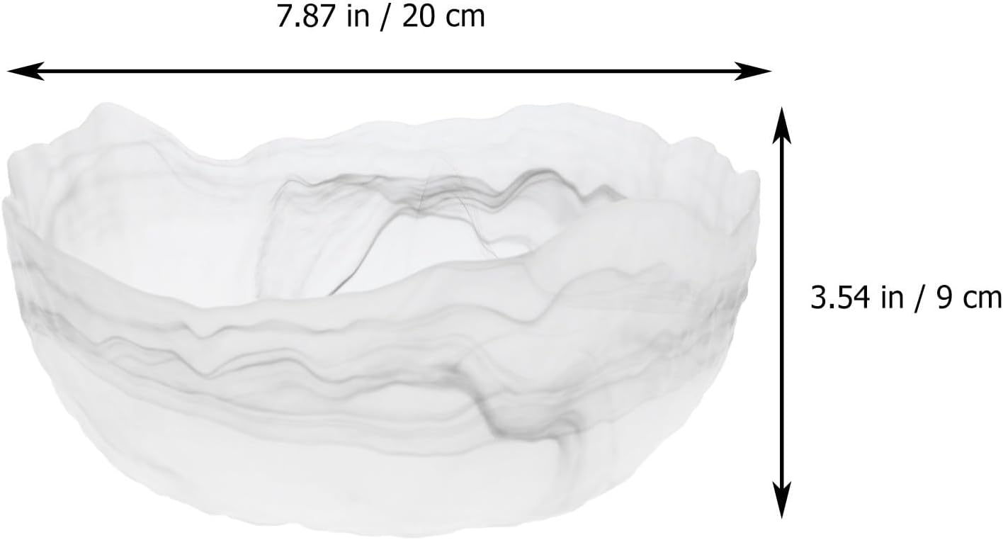 Glass Bowl for Tea Washing, Fruit Salad, Serving, and Noodles