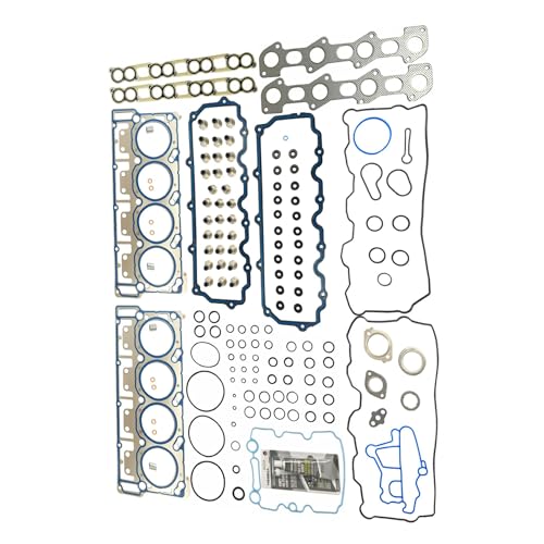 Image of PartsFlow Head Gasket Set For 2004 2005 2006 2007 2008 2009 2010 2011 Ford E-350 /450 / 6.0L V8 Diesel For 2003 2004 2005 2006 2007 Ford F-250 /350 /450 /550 6.0L V8 Diesel HS8-20760