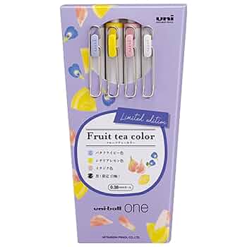 ユニボールワン 春 夏 秋 冬 フルーツティー アンティーク 限定 廃盤 19本 ユニボールワン 春 夏 秋 冬 フルーツティー アンティーク 限定