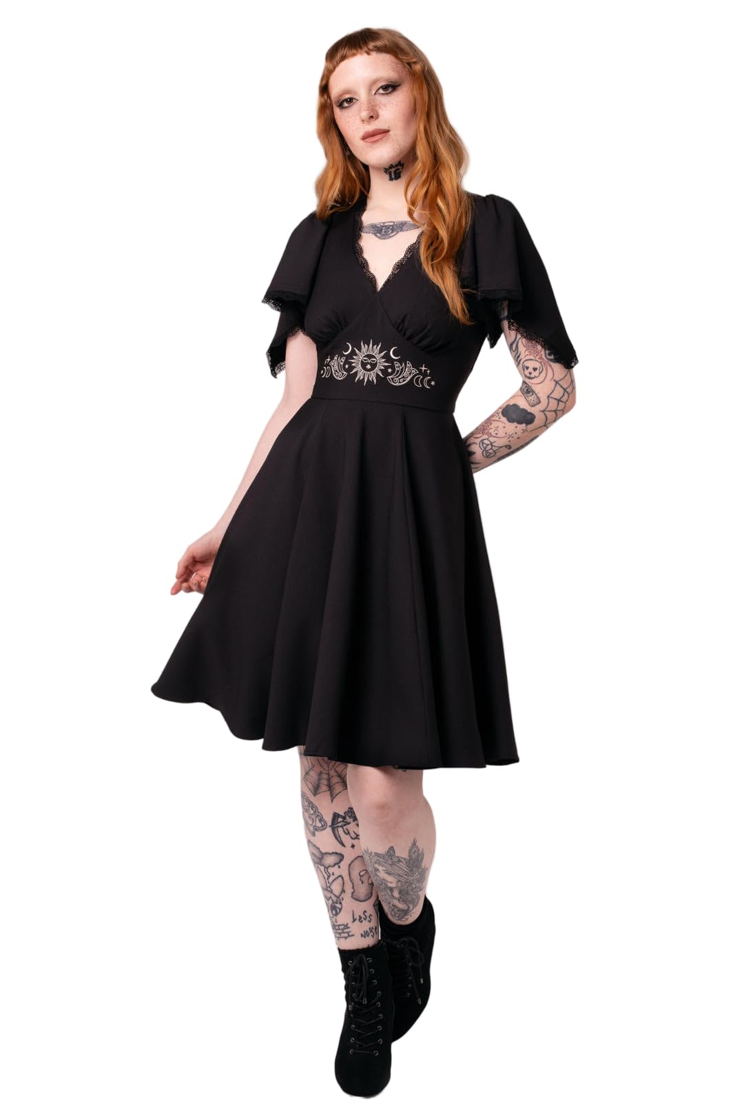 Hell Bunny Danica Dress Black