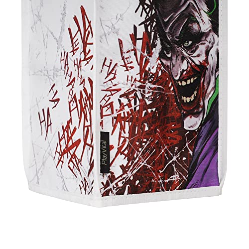 PlayVital Funda Vertical Antipolvo para Xbox Series X - Cubierta Protectora Resistente al Agua con Forro Suave y Acceso Fácil a Puertos, Accesorio Compatible con Xbox Series X Consola (Clown Hahaha) - imagen 6