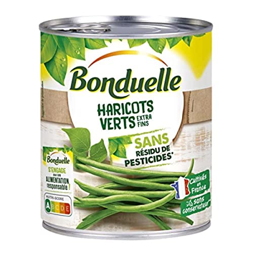 Bonduelle Grüne Bohnen, extra fein, ohne Pestizidrückstände, 440 g