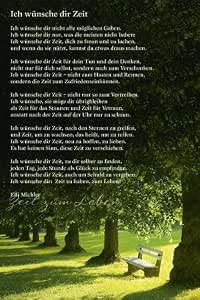 Ich Wünsche Dir Zeit Gedicht