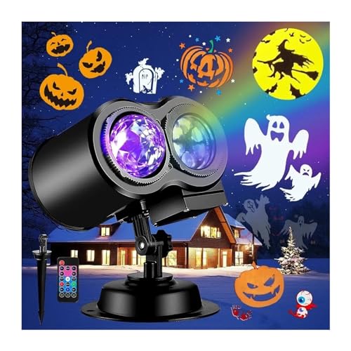 Projecteur de décorations d'Halloween et Noël pour maison