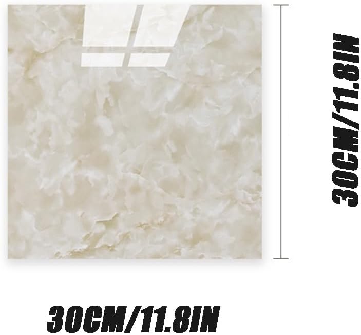 Ceiling Stone-Patterned Stone-Look Ceramic Tile Wallpaper, Waterproof DIY Café Studio Wall Paneling(Green)