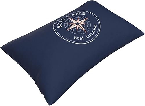 Vista 47 de Almohada lumbar de ancla náutica personalizada Funda de almohada de barco náutica Funda de almohada náutica Regalo de barco náutico, almohada