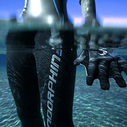 Synergy Neoprene Thermal Swim Gloves (Medium, Swim - Blue) #TOP6