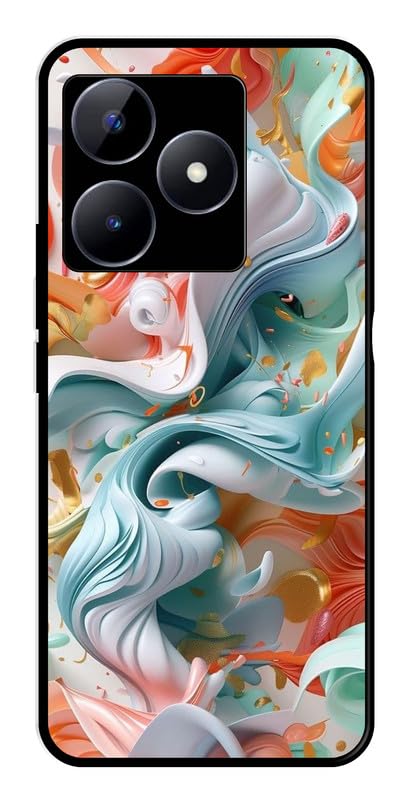 Image of FURIOUS Compatible for Realme C53 /Realme Narzo N53 |Printed Mobile Phone Back Cover Case | for Boys Girls | Rubber Silicone Soft TPU Sides with Camera Protection