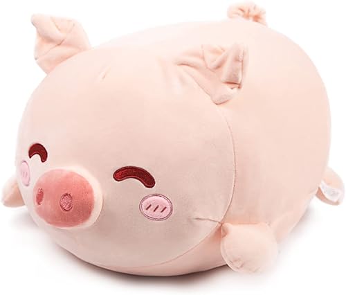 Miniatura 8 de ARELUX Almohada de peluche de pingüino gris, lindo juguete de peluche esponjoso, peluche de anime, mullido, Kawaii suave almohada para abrazar para