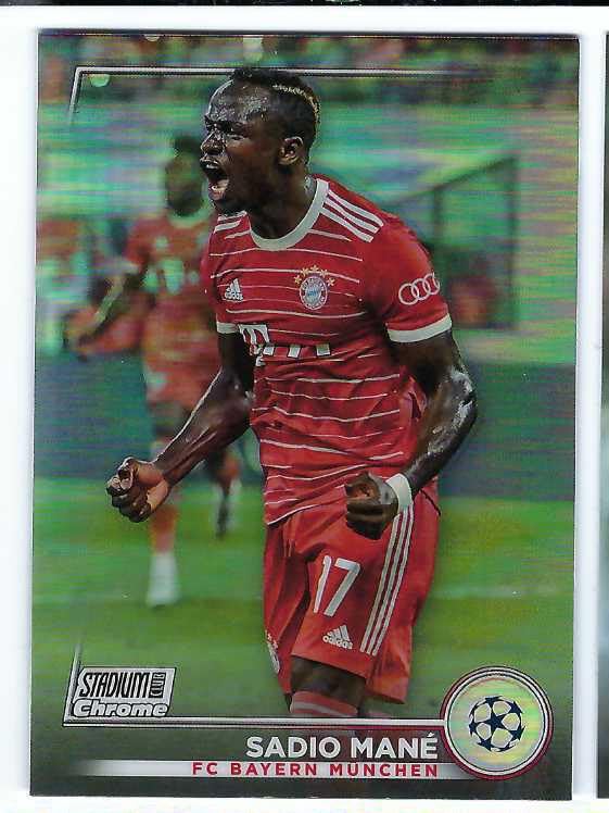 Amazon.com: SADIO MANE 2022-23 Stadium Club Chrome UEFA Club