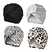 Stretch Turban Hats for Women, Hair Scarf Turban Head Wrap Pre Twist Ultra Soft Extra Elastic and Breathable