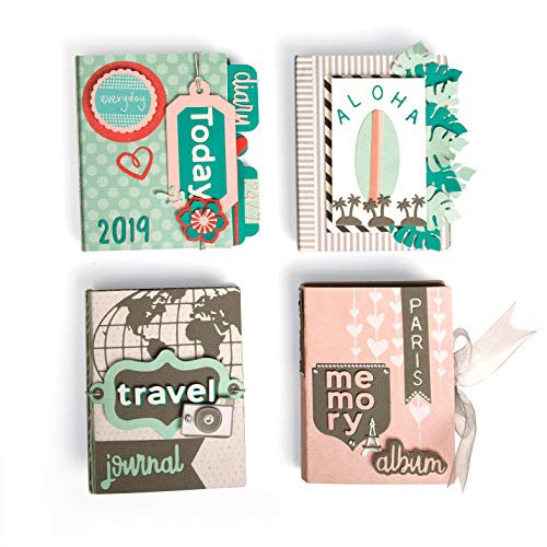 Matrice de découpe Sizzix ScoreBoards L carnet scrapbooking Eileen Hull - 6