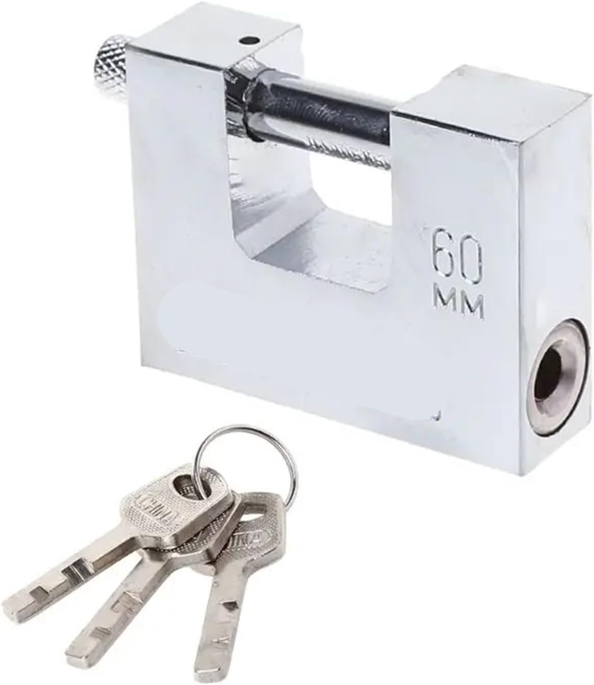 Cross Beam Blade Rectangular Lock Padlock 1Pcs(60MM)