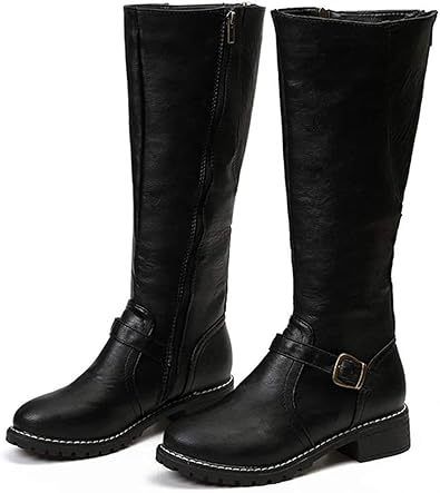 Womens wide calf motorcycle boots Clearance