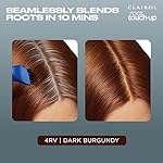 Clairol Root Touch-Up by Nice'n Easy Permanent Hair Dye, 4RV Dark Burgundy Hair Color, Pack of 1 - Image 4