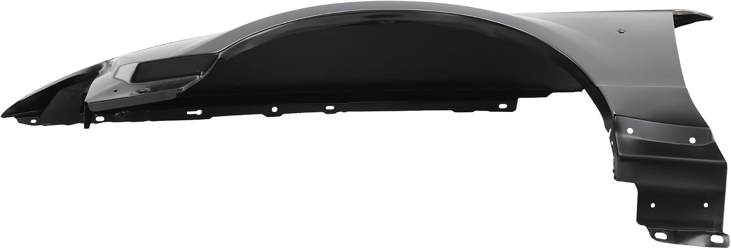 Compatible with 10-14 Mustang Coupe/Convertible V6/V8 Front Fender Primed Steel Passenger Side
