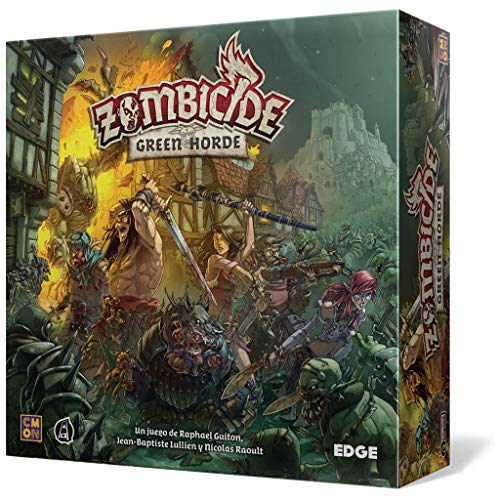 CMON- Zombicide: Green Horde - español, Multicolor, Talla única (Edge...