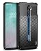 Produktbild J&D Kompatibel für Oppo Reno2 Z/Oppo Reno2 F Hülle, [Carbon Fiber Pattern] [Leichtgewichtig] [Fallschutz] Stoßfest TPU Slim und Anti-Kratzer Weich Hülle - [Nicht Für Oppo Reno2] - Schwarz