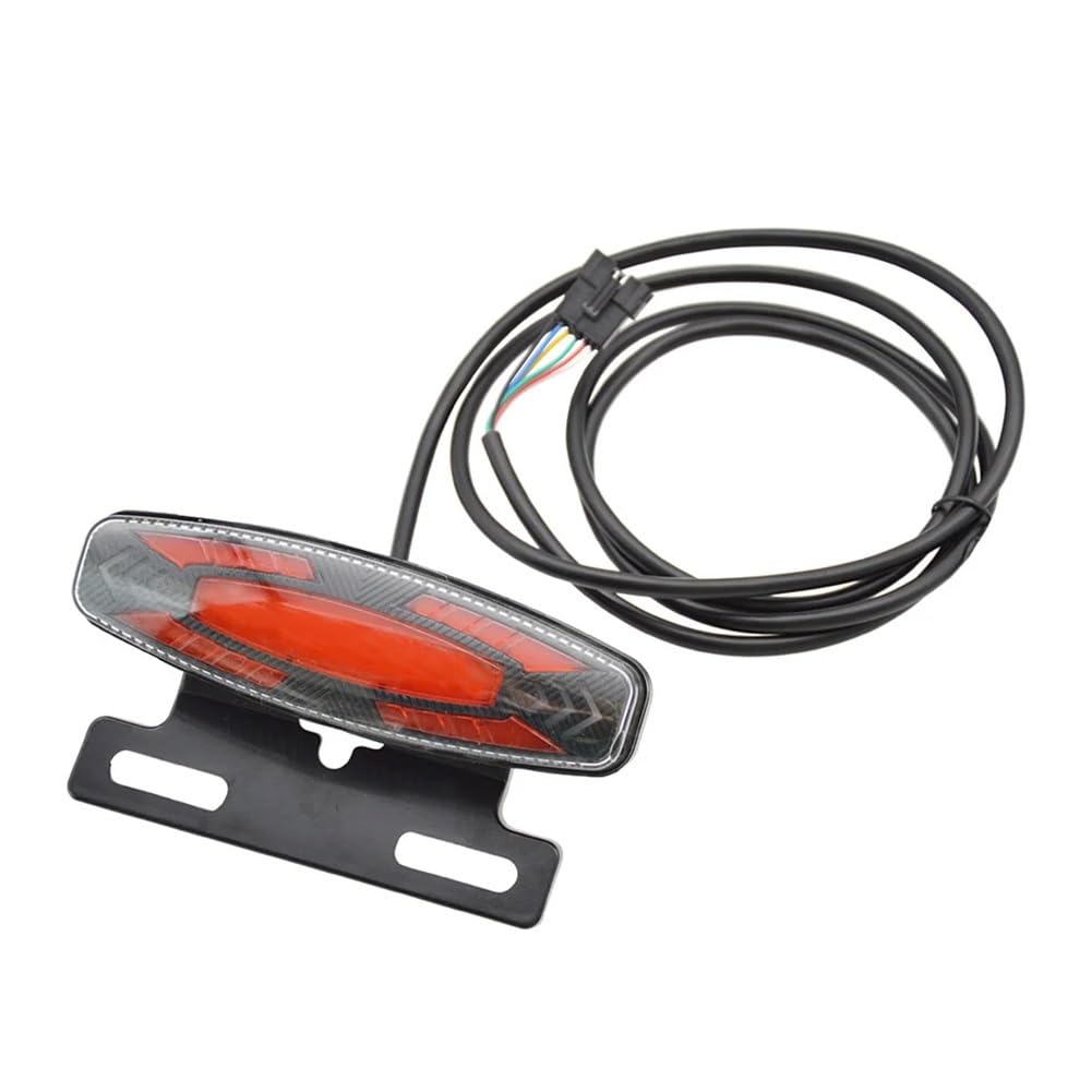 Feu arrière de vélo électrique LED directionnel haute luminosité 48V - 6