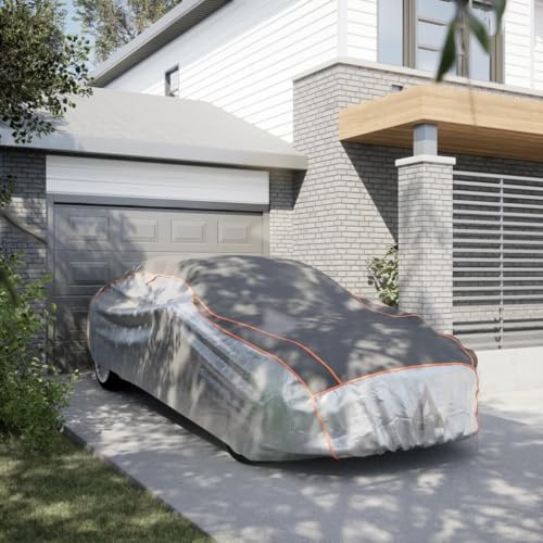 Mokuyary Housse de Voiture berline Protection Contre grêle complète XXL, Bâche de Protection Couvre Véhicule pour Extérieur