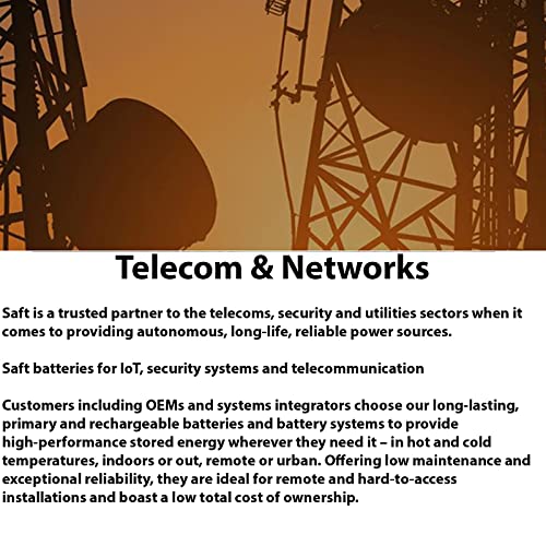 Batteria al litio Saft LS17330 2 / 3A 3.6V.1Ah