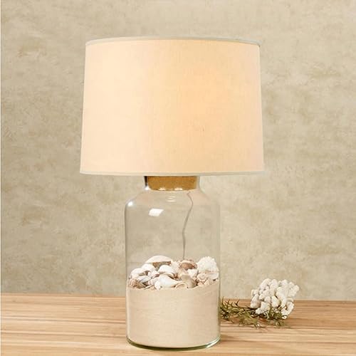 Miniatura 4 de Lámpara para escritorio retro lámpara de mesa creativa lámpara decorativa nórdica sala de estar de vidrio pastoral moderna dormitorio lámpara de