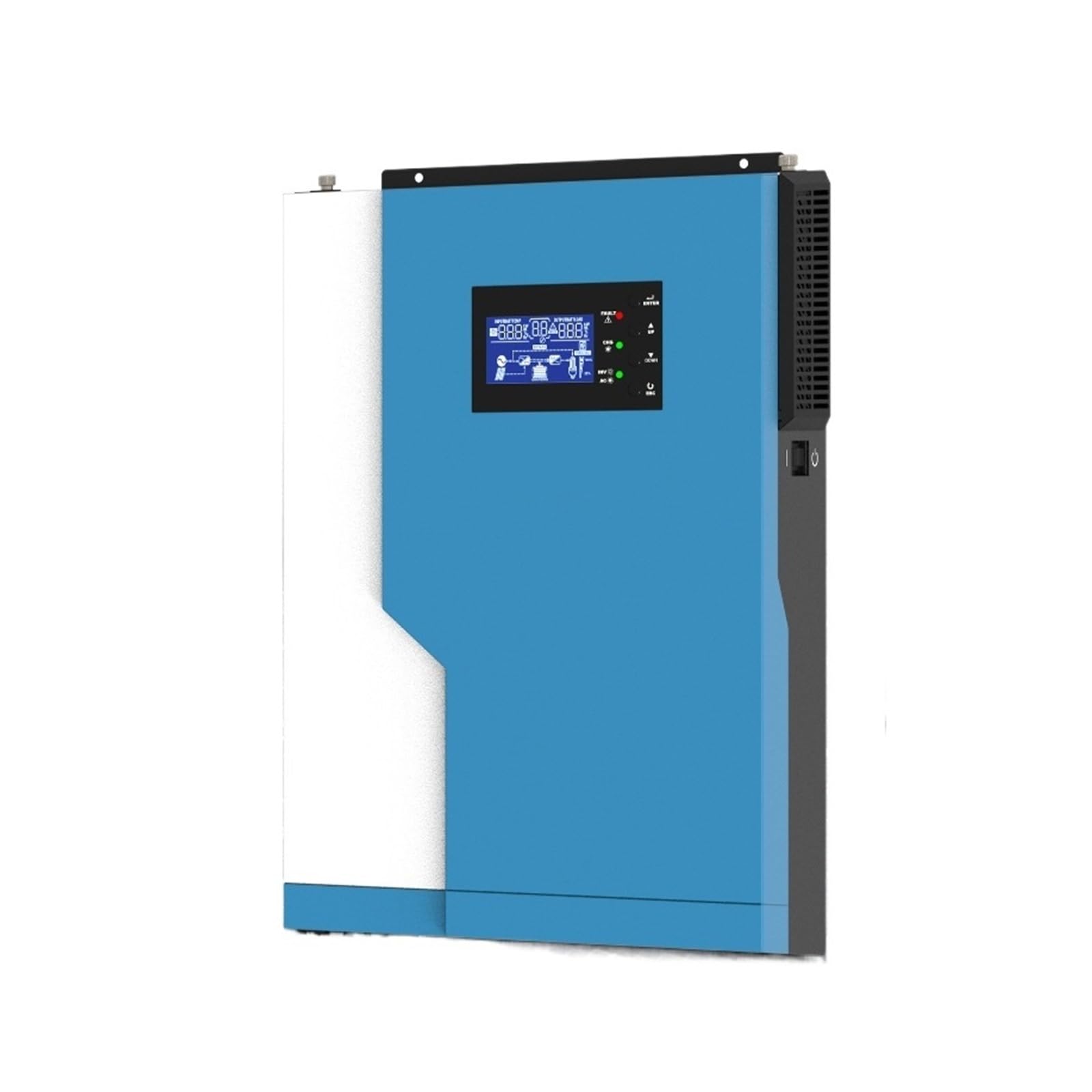Hybrydowy Falownik Solarny 5500W 100A MPPT Czysta Fala Sinusoidalna Znamionowa Sieć Wyłączania Zasilania 6000W Wejście PV 500vdc Praca Z WIFI OszczęDność KosztóW(SML III 5.5KW WIFI)